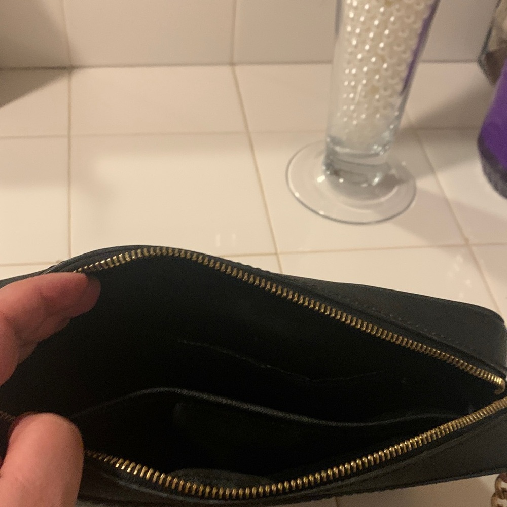 Michael Kors Black and Gold Crossbody Bag - Picture 6 of 6